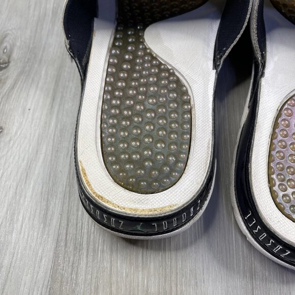 Nike Air Jordan 11 Hydro EASTER Slides Size 12 Emerald AA1336 117 Slide - Picture 4 of 16